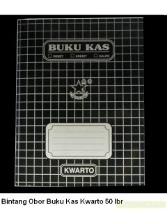 Buku Kas 2 kolom / 3 Kolom (pencatatan-akuntansi-Debet-Kredit-Saldo) Merk Bintang Obor ukuran Folio/Kwarto 50 lembar 100 lembar Murah di Toko ATK Bina Mandiri