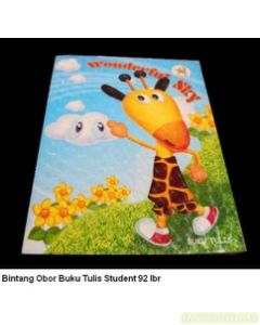 Gambar Atk Bintang Obor Buku Student 92 Lembar Beli di Toko Bina Mandiri Stationery harga murah semua peralatan sekolah lengkap