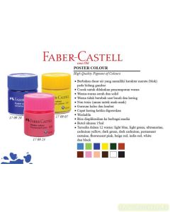 Contoh Poster Color merk Faber Castell