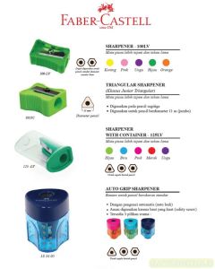 Gambar Faber-Castell 125 LV Sharpener (125LVN) Serutan rautan peruncing pensil merek Faber Castell