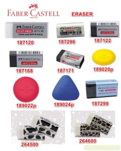 Foto Penghapus pensil Faber-Castell Grip 2001 Eraser (187100) merek Faber Castell