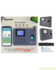 Mesin Absensi Sidik Jari / Kartu / Muka / Telapak Tangan pakai WIFI Merk Fingerspot Seri Revo -WFV-208BNC  -WF-206BNC  -WFA-207NC  -WDV-204BNC  -W-202BNC  -W-231N  -A-232C