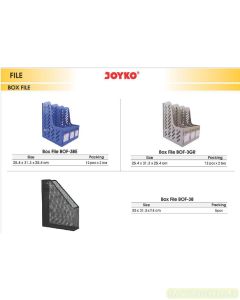 Gambar Joyko BOF-38 | BOF-3BE | BOF-3GR Boxfile Plastik dan Boxfile Metal Jaring merek Joyko