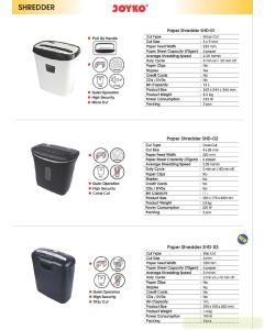 Gambar Mesin Penghancur Kertas Paper Shredder Joyko SHD-01 | SHD-02 | SHD-03 | SHD-04 merek Joyko