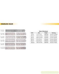 Jual Joyko RL-ST100 | RL-ST15 | RL-ST20 | RL-ST30 | RL-ST40 | RL-ST50 | RL-ST60 Penggaris Besi Panjang Mistar Besi 20 30 40 50 60 100 cm Stainless Ruler terlengkap di toko alat tulis