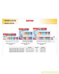 Cat Air dalam Tube untuk Melukis dan Mewarnai Merk Joyko WAC-6ML-12C | WAC-6ML-18C | WAC-6ML-24C