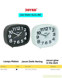 Jual Joyko ALCL-600/601/602D/604/605/606 DGT-511/512 Digital Timer Jam Alarm Clock di sertai Lampu Malam  terlengkap di toko alat tulis