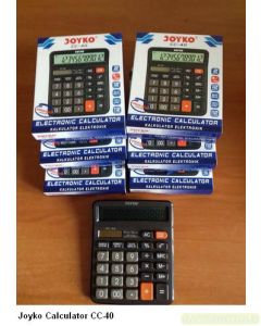 Contoh Joyko Calculator CC-40 Kalkulator Meja 12 Digit merek Joyko