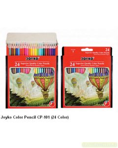 Jual Pensil Gambar 24 Warna Joyko Color Pencil CP-101 (24 Color) terlengkap di toko alat tulis