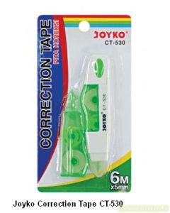 Contoh Joyko Correction Tape CT-530 Pita Koreksi Tipex Roll Penghapus Tulisan merek Joyko