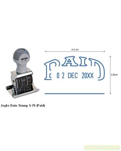 Joyko Date Stamp S-70 (Paid) Stempel Tanggal