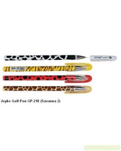 Contoh Pulpen gel Joyko Gel Pen GP-218 Savanna 2 merek Joyko