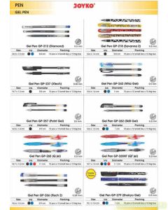 Jual Pulpen gel Joyko Gel Pen GP-265 Q Gel (Black) termurah harga grosir Jakarta