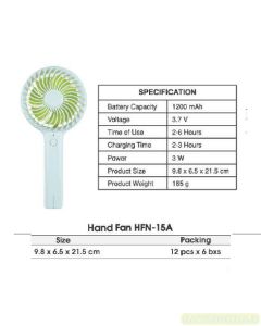 Contoh Joyko Hand Fan HFN-15A merek Joyko