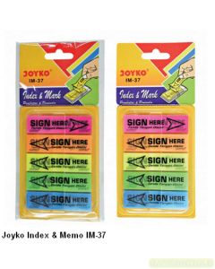 Gambar Joyko Index & Memo IM-37 Sticky Note Pesan Tempel merek Joyko