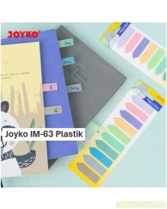 Gambar Sticky Note Pesan Tempel Joyko Index & Memo IM-63 (Plastic) merek Joyko