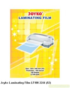 Contoh Joyko Laminating Film LF100-3244 (A3) merek Joyko