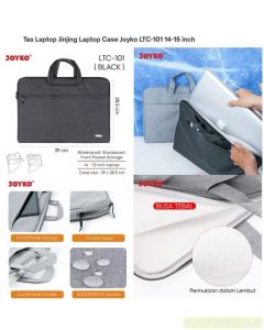 Contoh Joyko Laptop Case LTC-101 (Black,Grey) Tas Komputer Jinjing merek Joyko