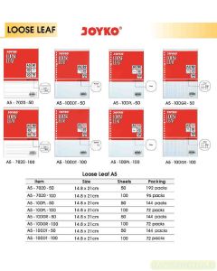 Foto Joyko Loose Leaf A5-100PL-100 (100 Lembar) For Refill Multiring Binder Note merek Joyko