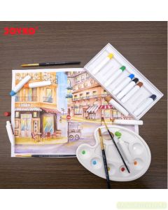Contoh Joyko Palette PLT-111 Palet Wadah Lukis Gambar Cat Air Tinta merek Joyko