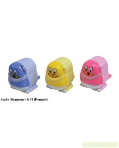 Jual Rautan Mekanik Serutan Pensil Putar Joyko Sharpener A-18 (Penguin) terlengkap di toko alat tulis