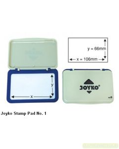 Contoh Joyko Stamp Pad No. 1 Bak Bantalan Stempel merek Joyko