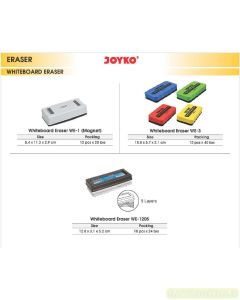 Foto Joyko White Board Eraser WE-3 Penghapus Papan Tulis merek Joyko