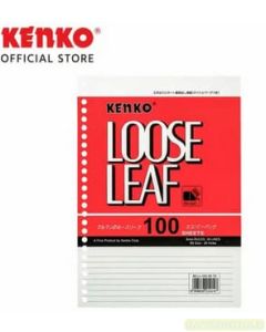 Macam macam atk Kenko B5-LL-100-2670 Loose Leaf Buku Tulis Catatan Binder dan gambarnya