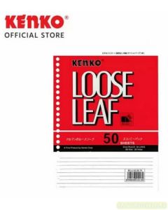Macam macam perlengkapan sekolah Kenko B5-LL-50-2670 Loose Leaf Buku Tulis Catatan Binder dan gambarnya