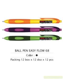 E-Katalog gambar atk Bollpoint Pulpen Pena Tulis Kenko Ballpen Easy Flow 68 dalam kategory Pena Ballpoint
