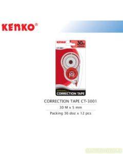 Correction Tapes type Kenko Correction Tape CT-3001 Koreksi Kertas Pita image