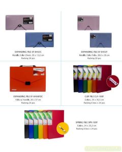 Foto alat tulis merk Kenko terlaris type Kenko Expanding File EF-8402C Tempat Menyimpan File