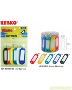 E-Katalog gambar stationery Gantungan Kunci Kenko KR-06 Key Ring