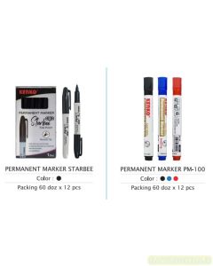 Gambar peralatan kantor Kenko Permanent Marker PM-100 Spidol Permanen dan aneka katalog Kenko grosir