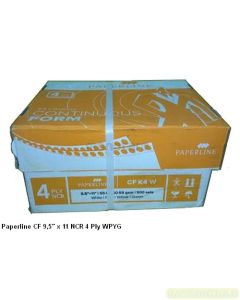 Paperline CF 9,5" x 11 NCR 4 Ply Kertas Komputer Continuous Form Print Dot Matrix