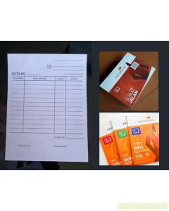 Gambar Paperline PPL NK K2 NCR Nota Kontan Kecil 2 Ply Buku Bon / Invoice / Bill / Tagihan merek Paperline