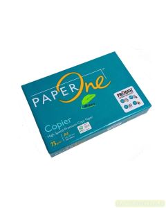 Contoh Kertas Fotocopy Print HVS Putih PaperOne A4 75 gr merek PaperOne